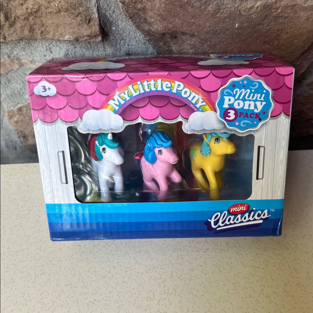 One New My Little Pony Mini Classics 3 Pack from Basic Fun! & Hasbro 2024